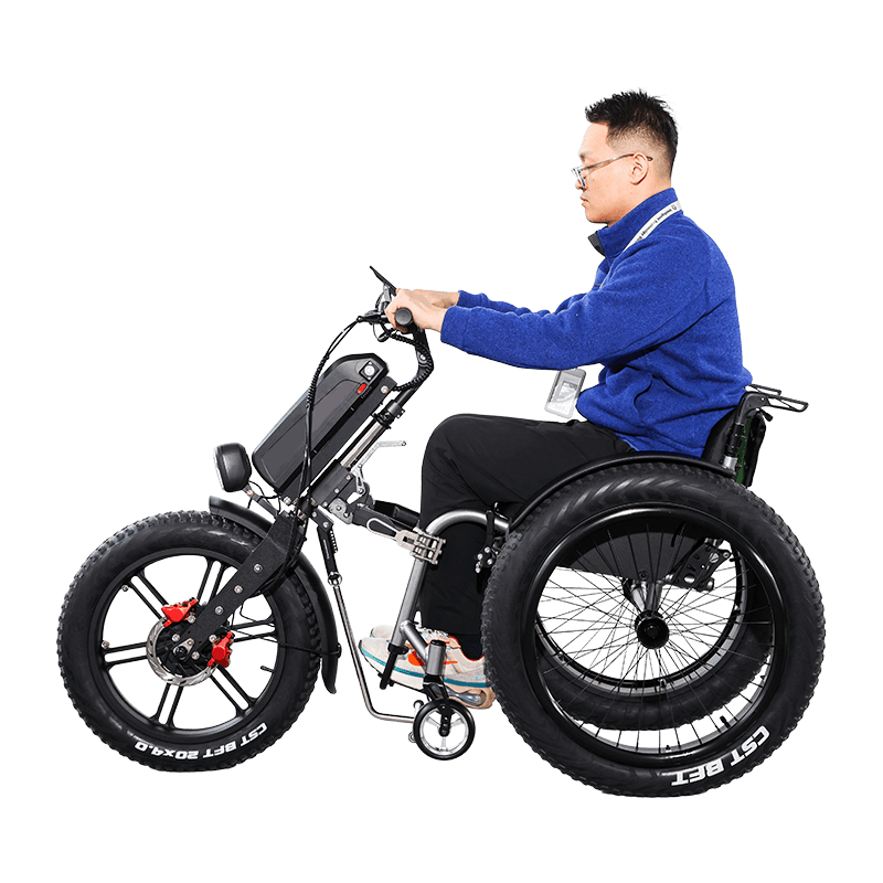 Off-Road Electric Wheelchair Power Attachment - OmniPath