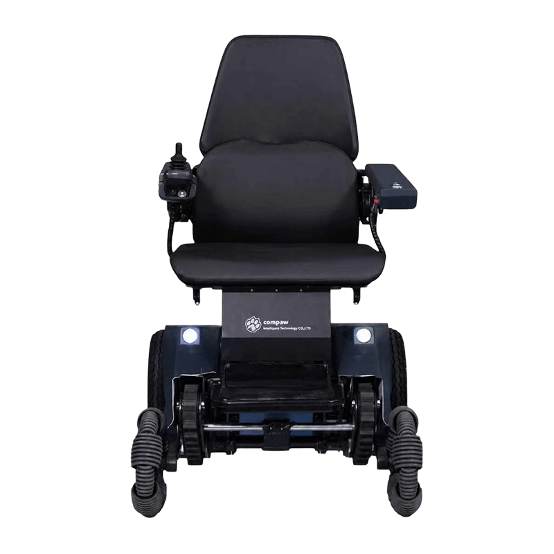 Electric Stair Climbing Wheelchair, Powered Mobility Chair with Tracked Drive System for Stairway Access