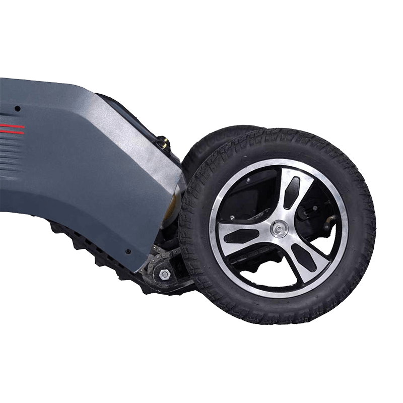 Electric Stair Climbing Wheelchair, Powered Mobility Chair with Tracked Drive System for Stairway Access